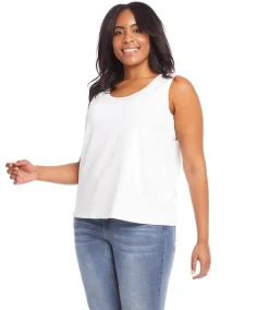 Plus Size Scoop Tank
