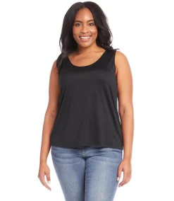 Plus Size Scoop Tank