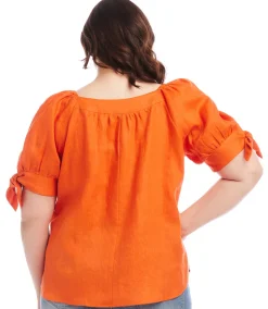 Plus Size Square Neck Top
