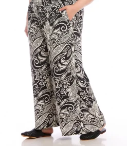 Plus Size Wide Leg Pants