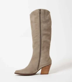 Pointed Toe Western High Boots