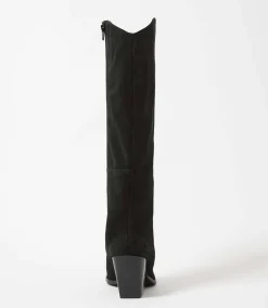 Pointed Toe Western High Boots