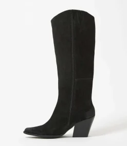 Pointed Toe Western High Boots