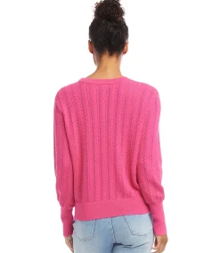 Pointelle Sweater