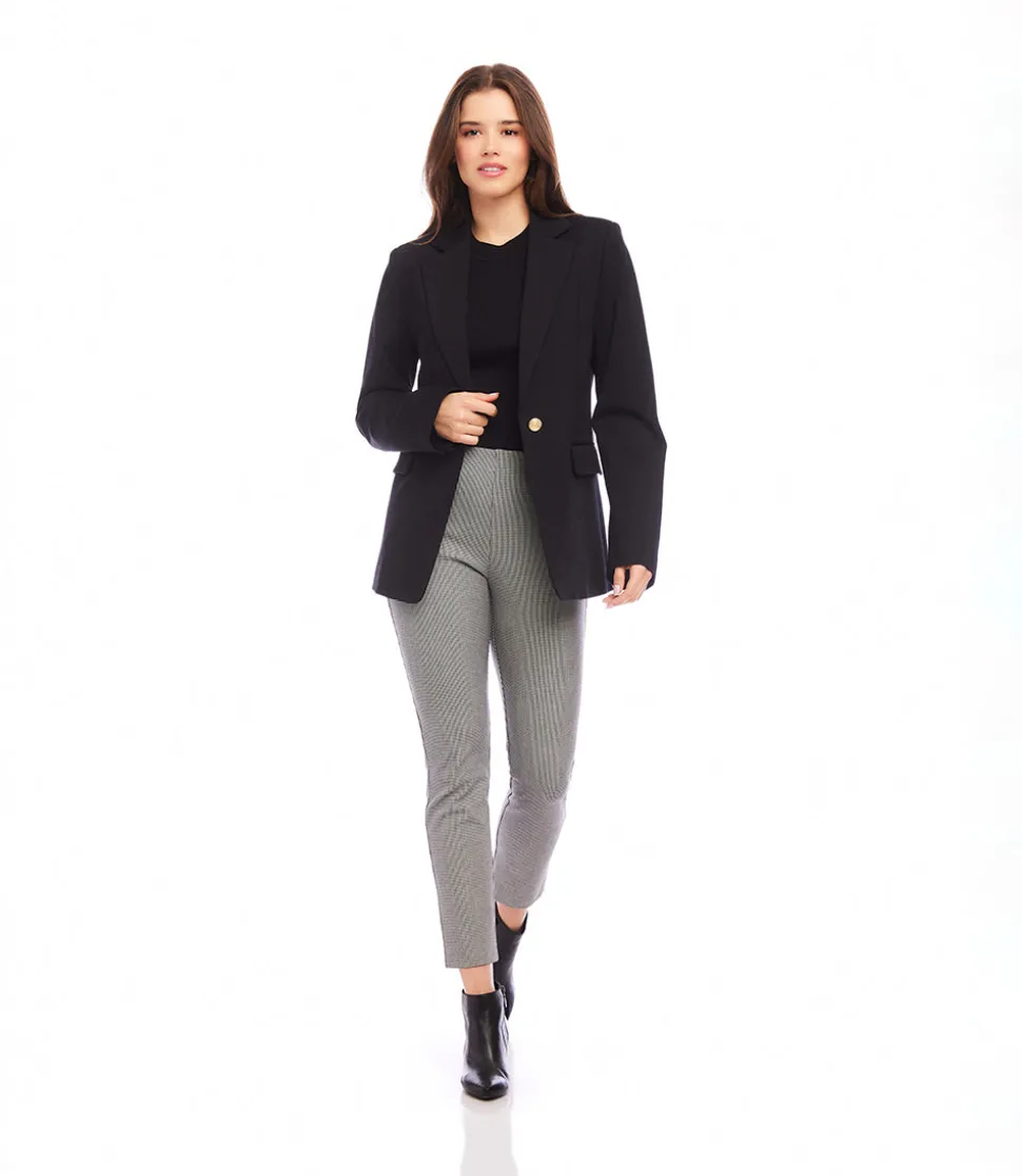 Ponte Knit Blazer