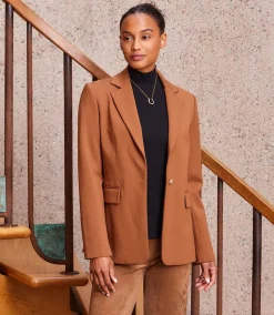 Ponte Knit Blazer