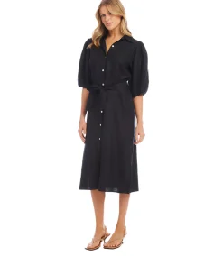 Puff Sleeve Shirtdress