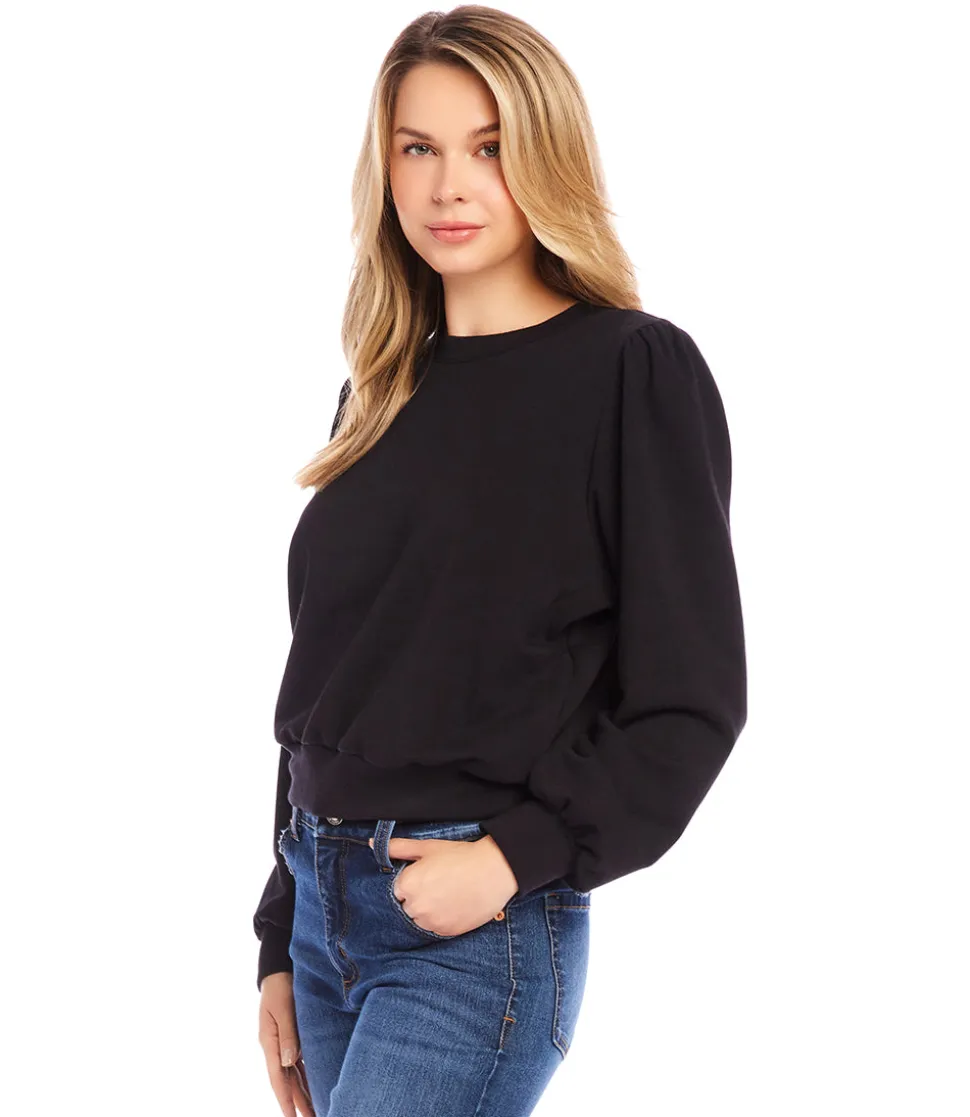 Puff Sleeve Sweatshirt