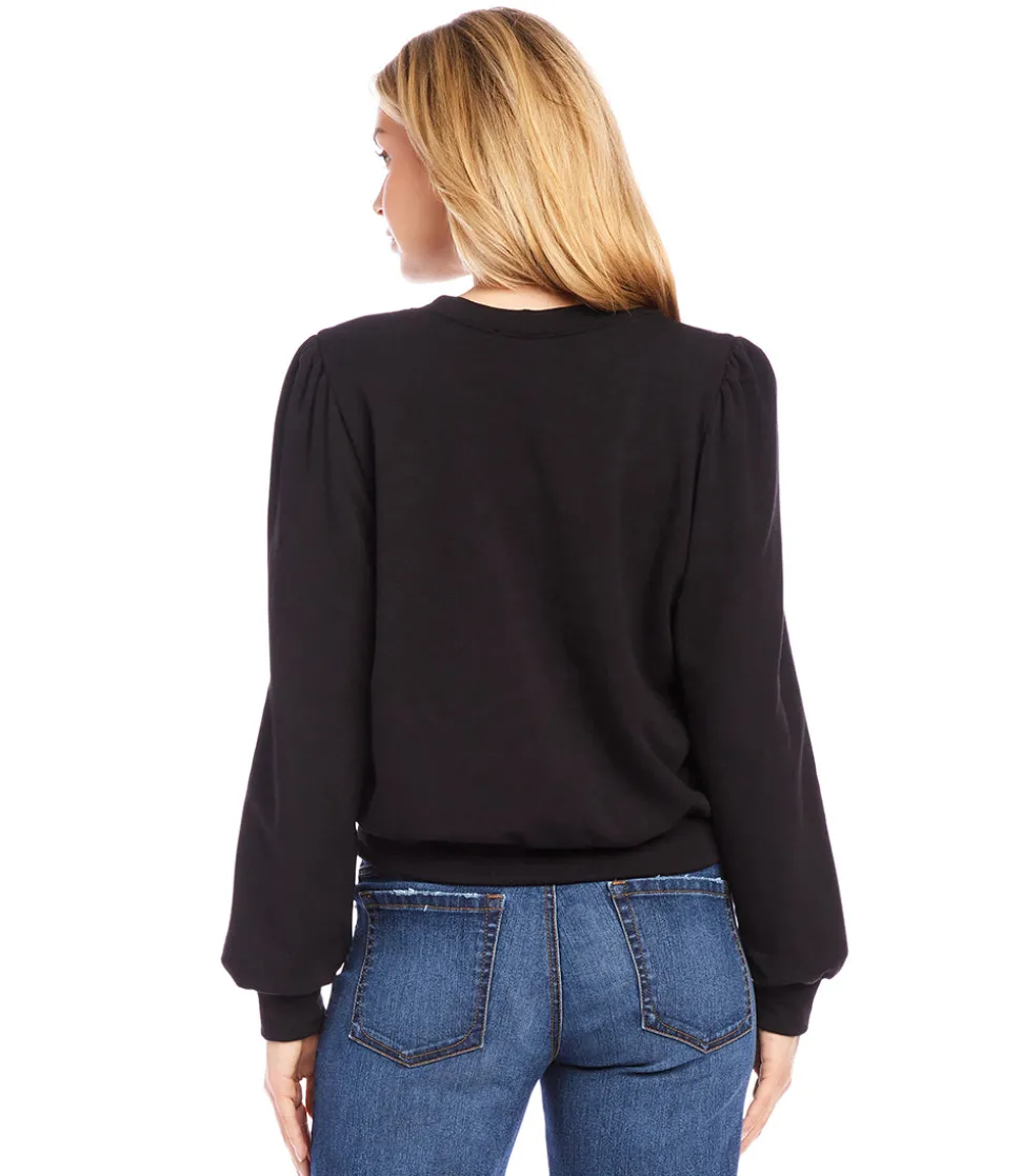 Puff Sleeve Sweatshirt