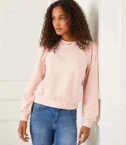 Puff Sleeve Sweatshirt