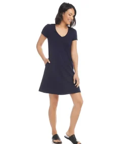Quinn V-Neck Pocket Dress