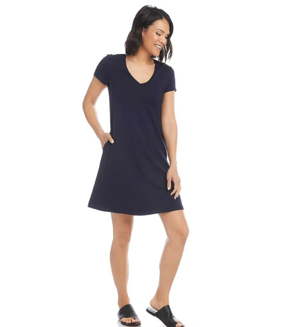 Quinn V-Neck Pocket Dress