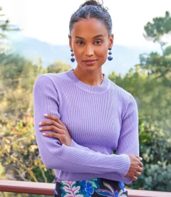 Ribbed Crewneck Sweater