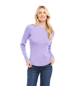 Ribbed Crewneck Sweater