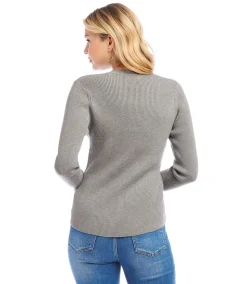 Ribbed Crewneck Sweater