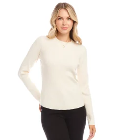 Ribbed Crewneck Sweater