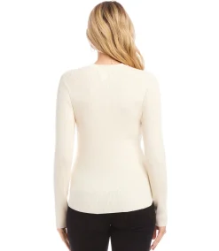 Ribbed Crewneck Sweater