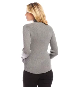 Ribbed Turtleneck Sweater