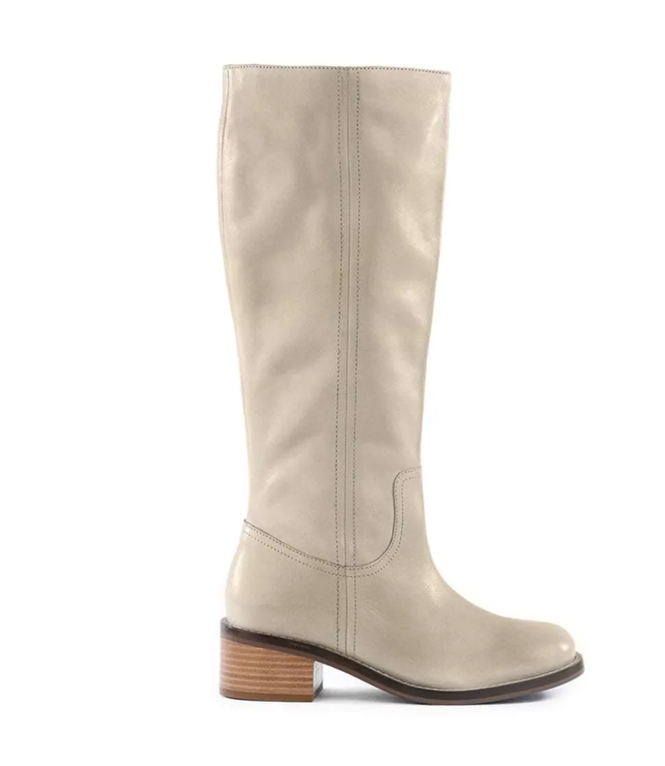Round Toe Knee High Boots