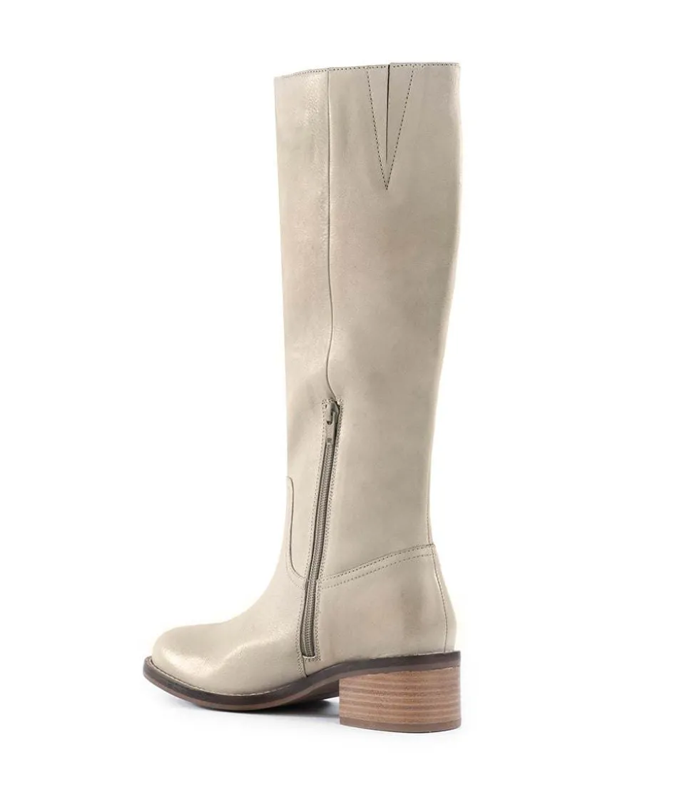 Round Toe Knee High Boots