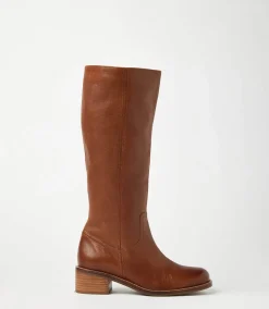 Round Toe Knee High Boots