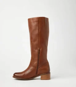Round Toe Knee High Boots