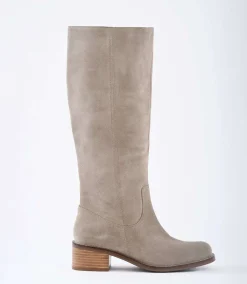 Round Toe Knee High Boots