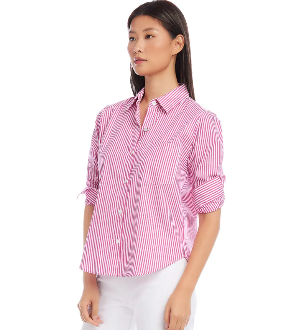Ruched Sleeve Shirt