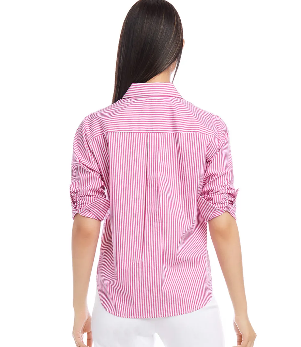 Ruched Sleeve Shirt