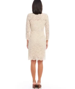 Scoop Neck Lace Dress