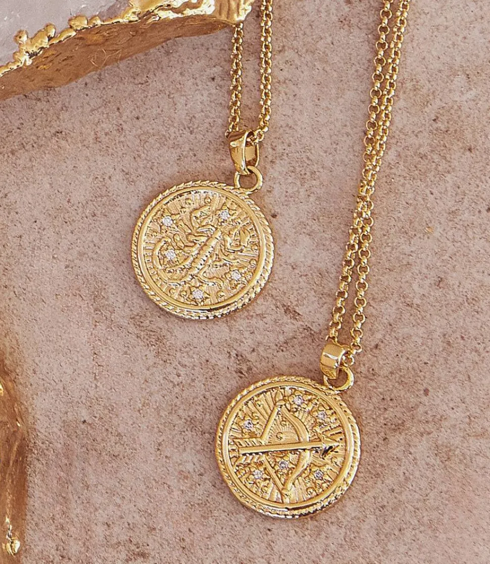 Scorpio Coin Necklace