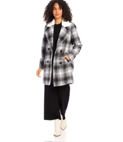 Shearling Collar Coat