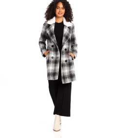 Shearling Collar Coat