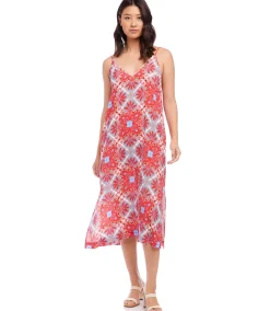 Side Slit Midi Dress