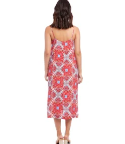 Side Slit Midi Dress