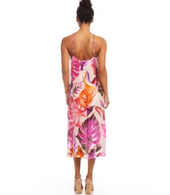 Side Slit Midi Dress