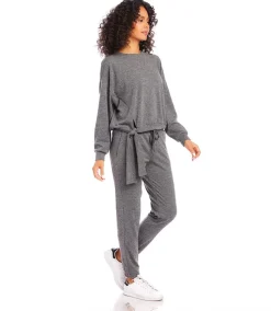 Side Tie Sweatshirt
