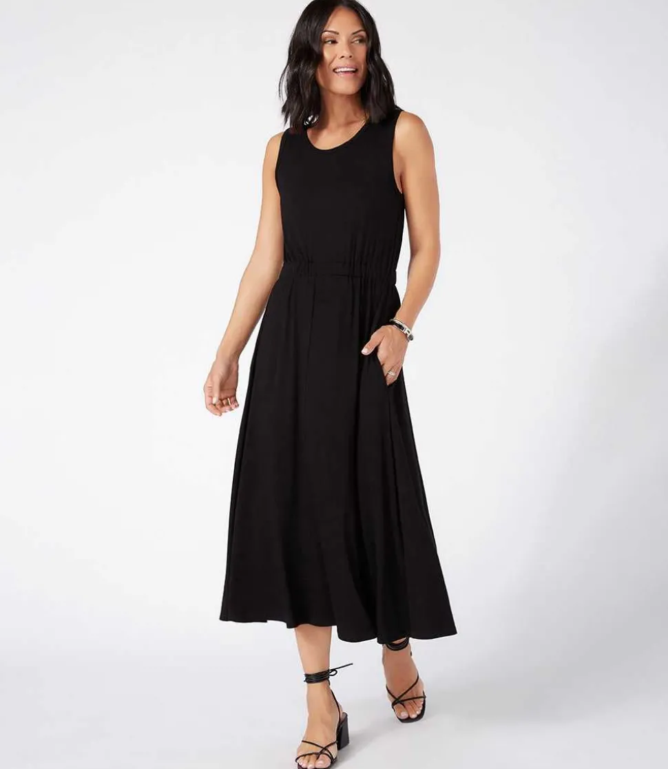 Sleeveless Artisan Dress