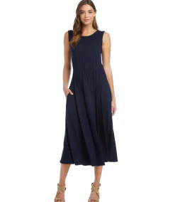 Sleeveless Artisan Dress
