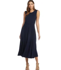 Sleeveless Artisan Dress