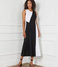 Sleeveless Colorblock Dress