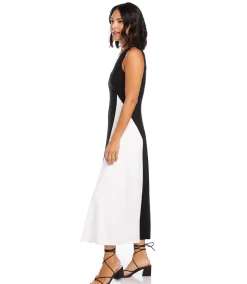 Sleeveless Colorblock Dress