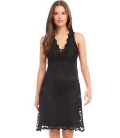 Sleeveless Lace Dress