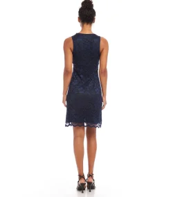 Sleeveless Lace Dress