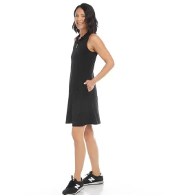 Sleeveless Zip-Up Travel Dress