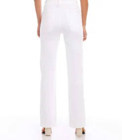 Slim Wide Leg Jeans