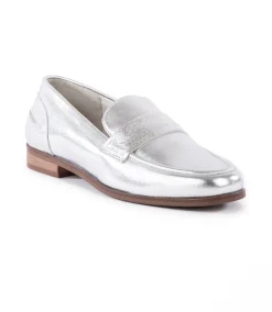 Sooner Or Later Metallic Penny Loafer