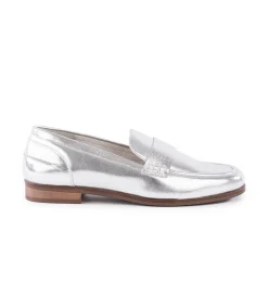 Sooner Or Later Metallic Penny Loafer