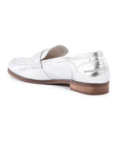 Sooner Or Later Metallic Penny Loafer