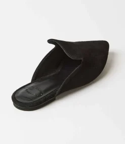 Suede Leather Mules
